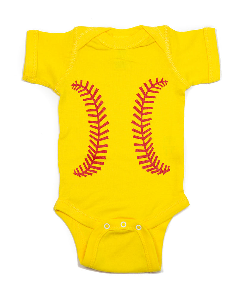 Baseball Yellow & Red Outfit