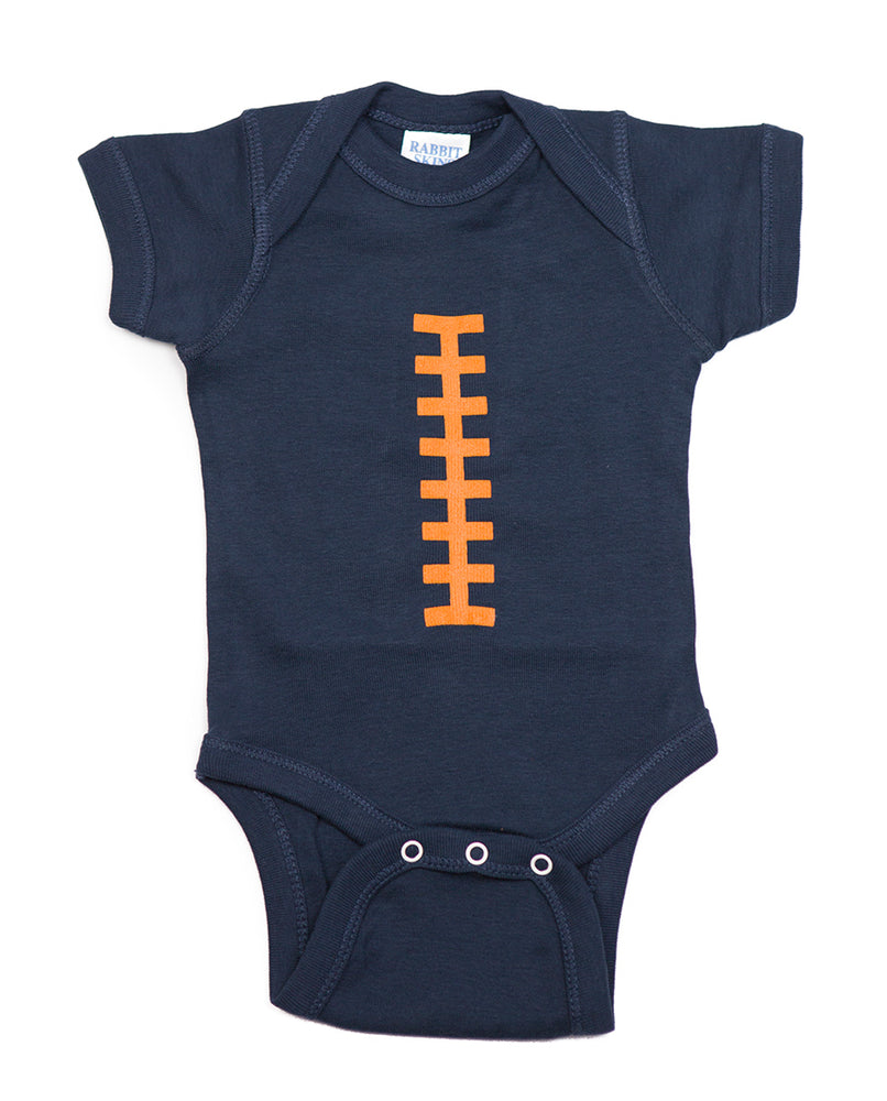 Football Navy & Orange Outfit