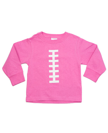 Football Long Sleeve Pink & White by Bambino Sport