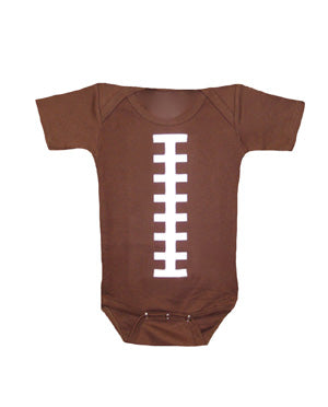 Football Short Sleeve Football Outfit. Large.  White & Brown - bambino sport 